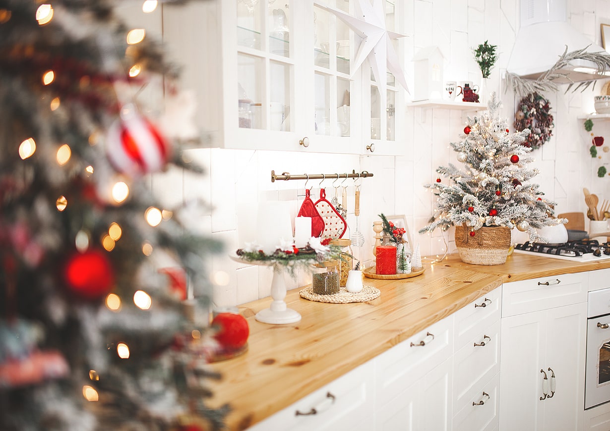 Festliche Dekoration: So dekorieren Sie Ihre Küche weihnachtlich